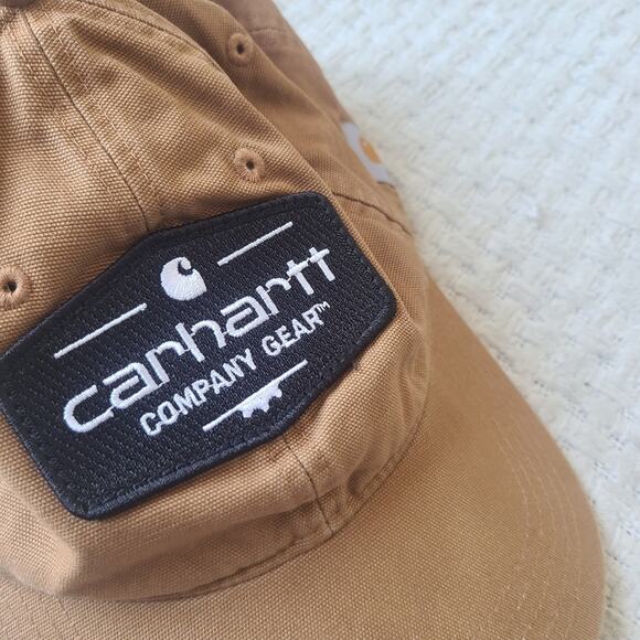 Carhartt Brown 100% Cotton Cap Hat One Size Fits Most - Picture 11 of 12